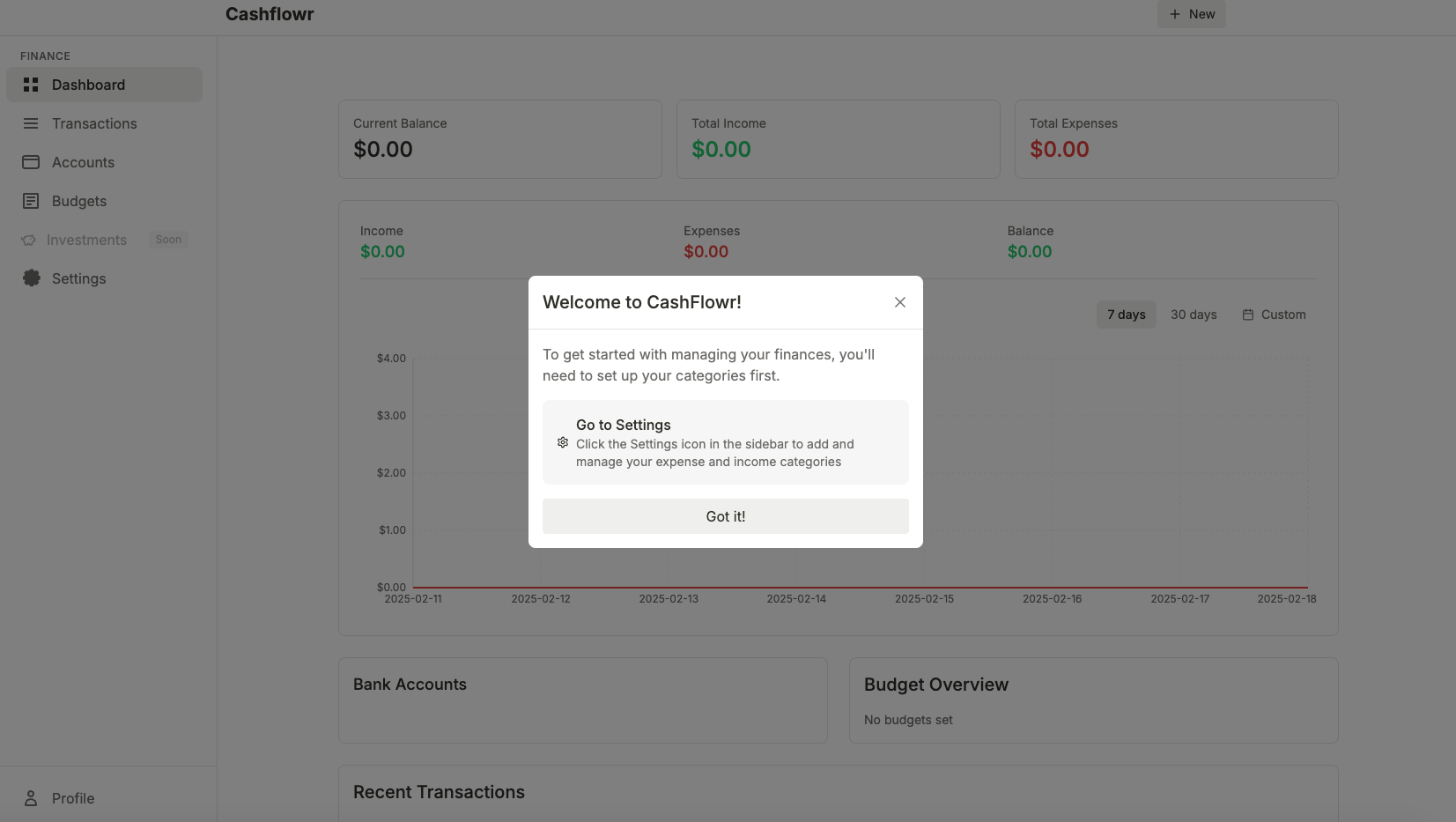 Finance Tracker gallery image