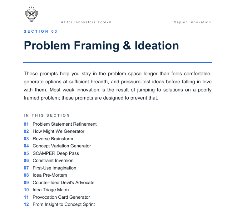 AI for Innovators:  gallery image
