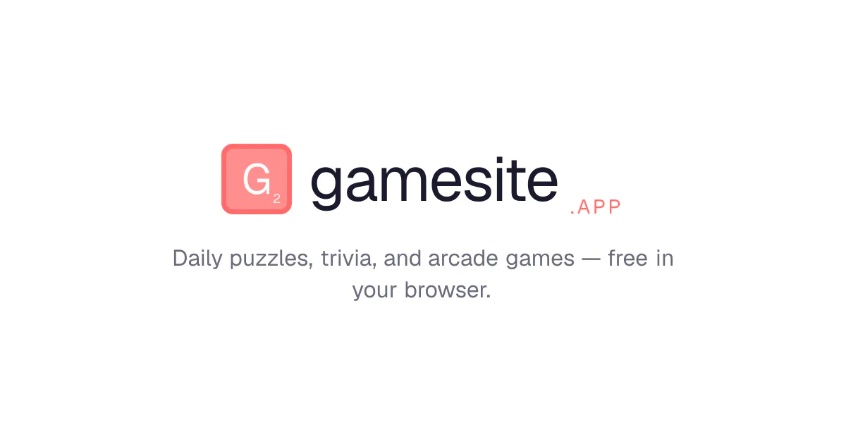 Gamesite のプロダクトバナー
