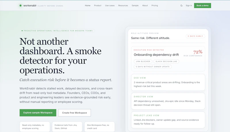 WorkEnablr screenshot 2
