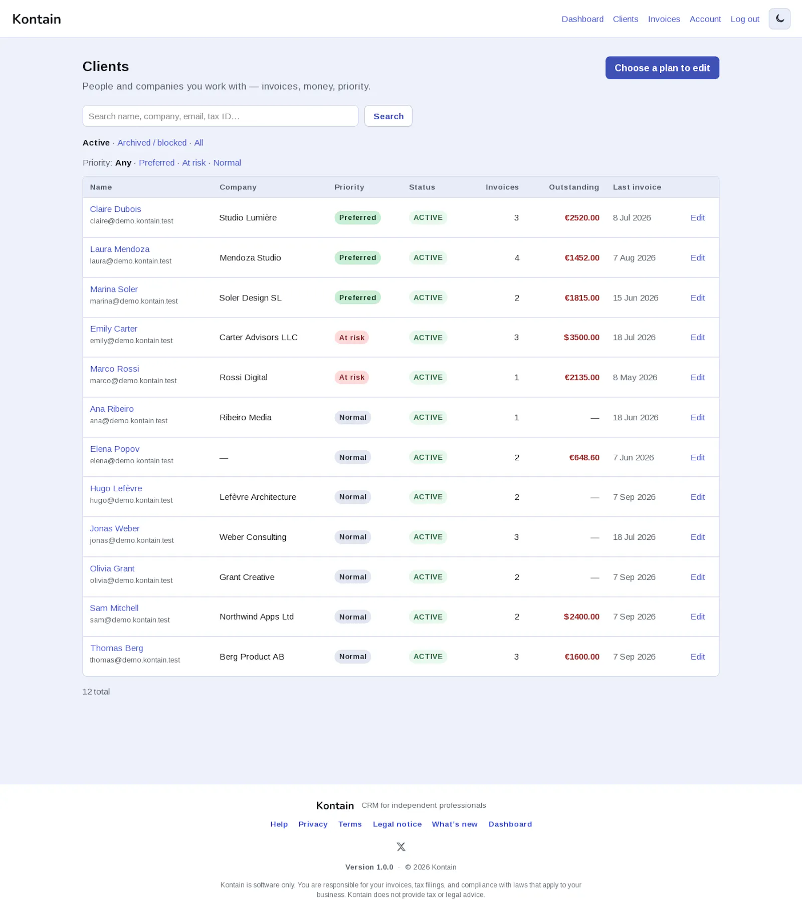 Kontain screenshot 2