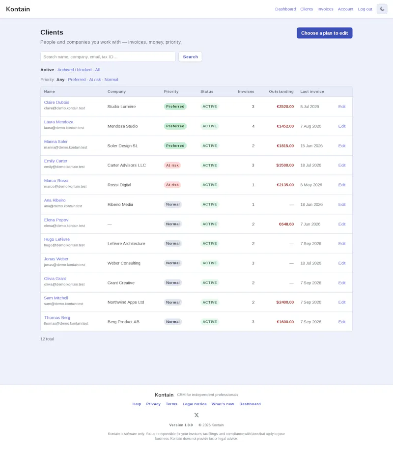 Kontain screenshot 2
