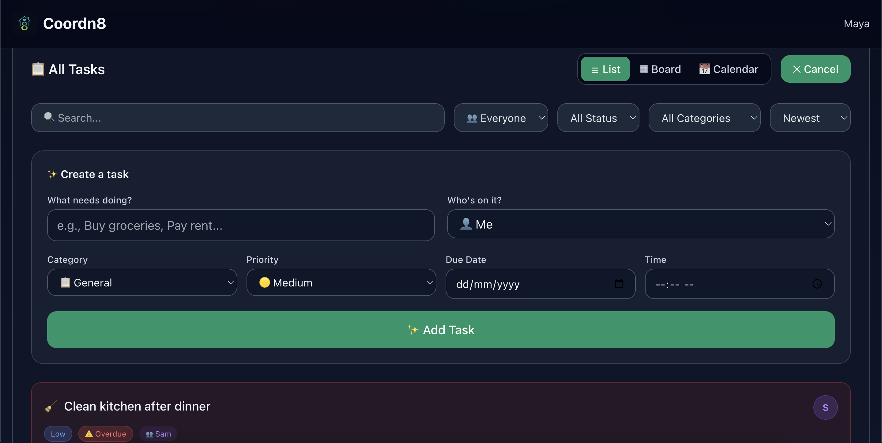 Coordn8 — Home runs smoother here gallery image