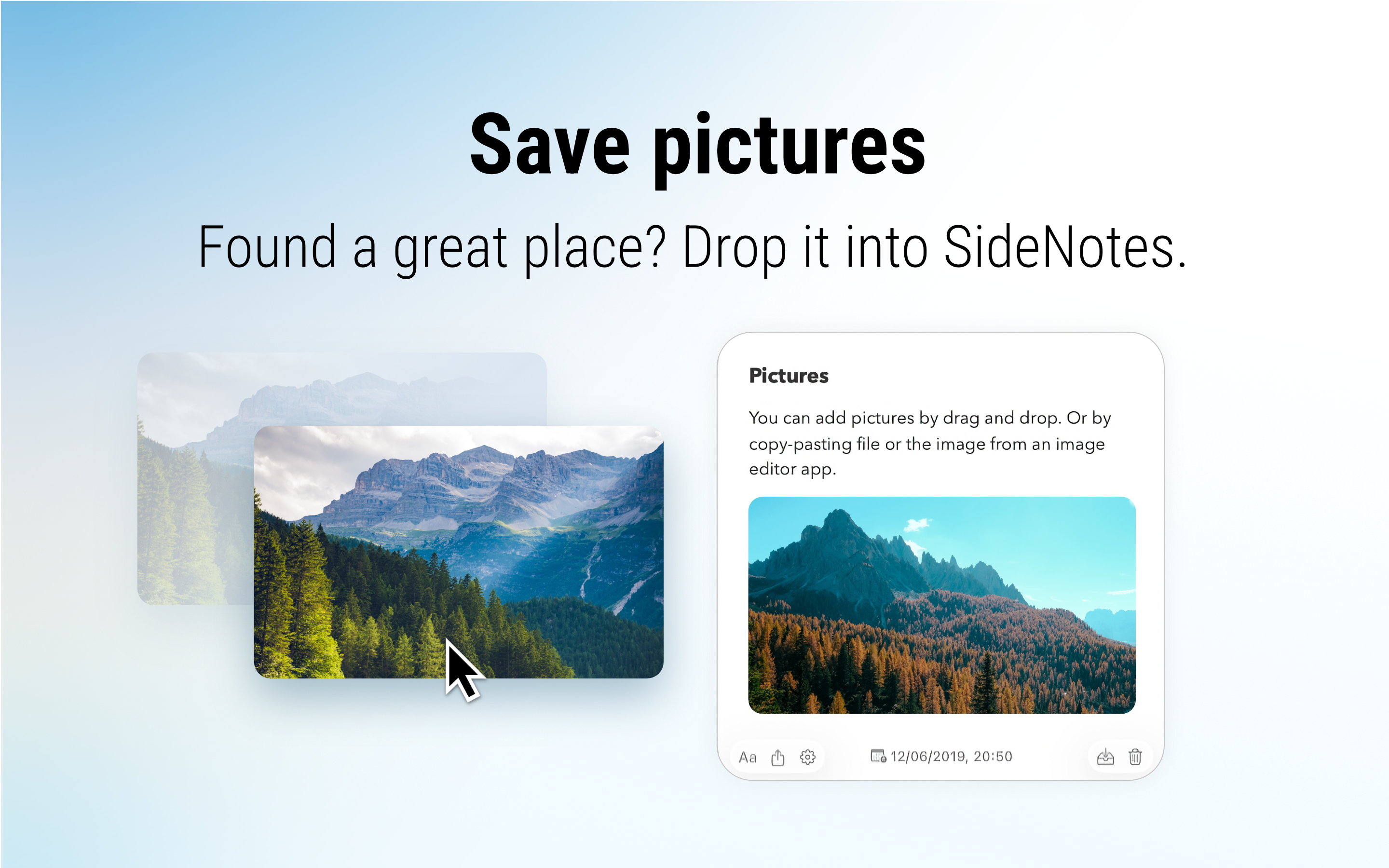SideNotes gallery image