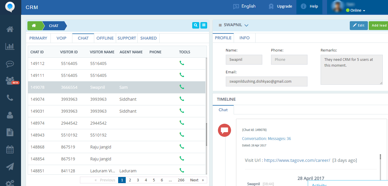 Tagove CRM gallery image