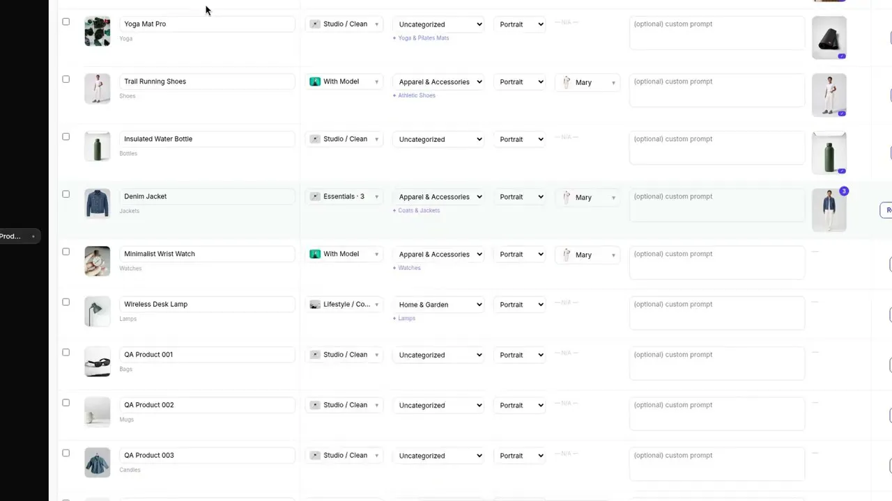 Bulk Look AI: Product Images gallery image