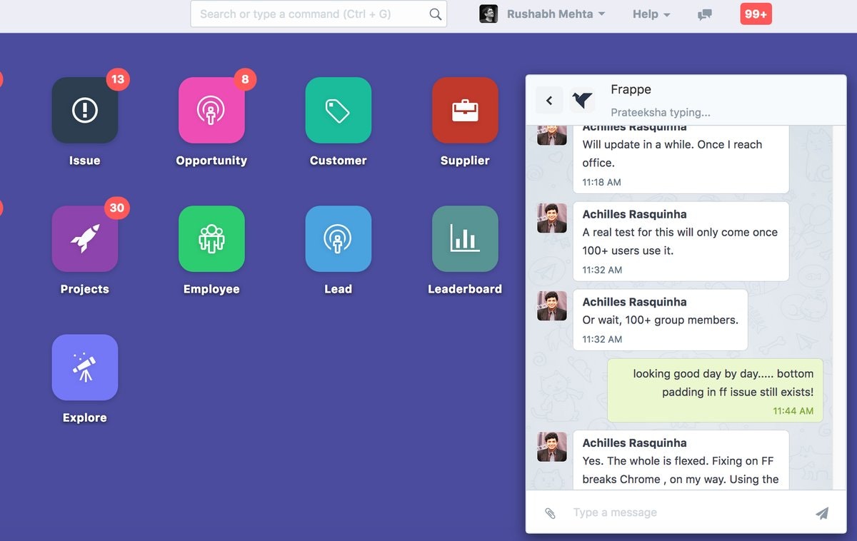 ERPNext Version 11 gallery image