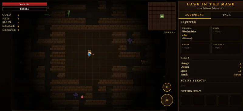 Daze in the Maze screenshot 3