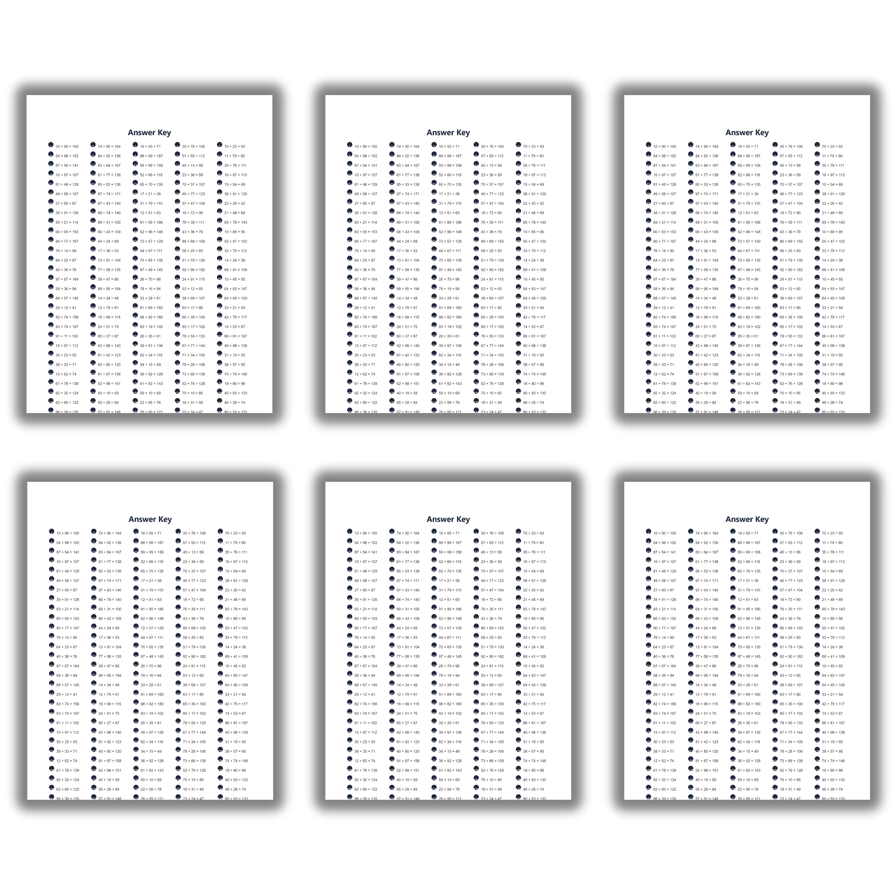 Math Worksheet Generator - Screenshot 4 preview