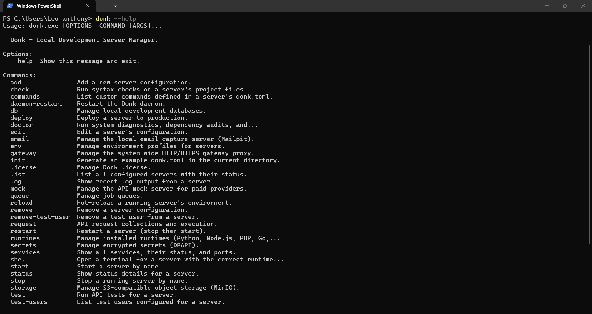 Donkserver gallery image