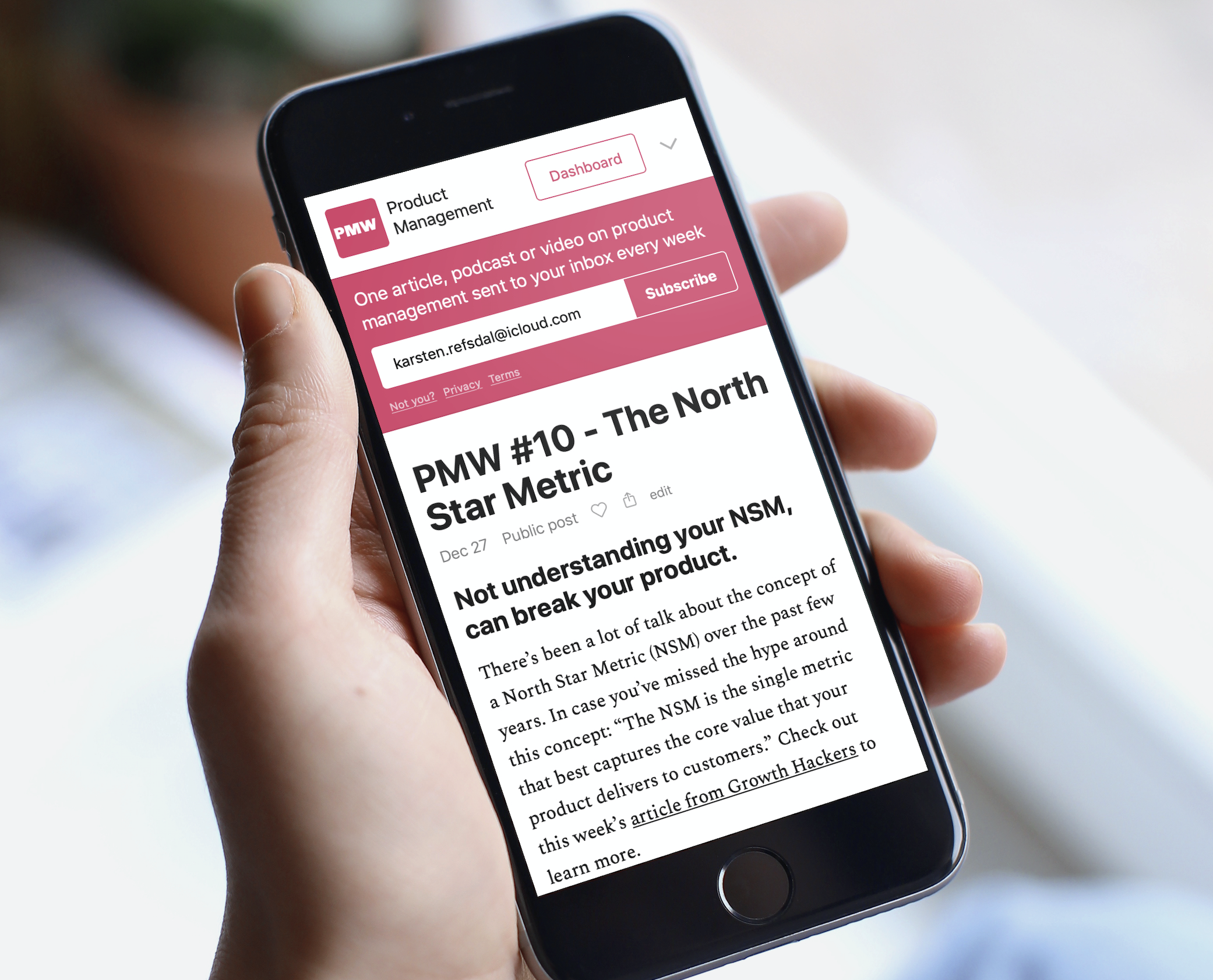 Product Management Weekly gallery image