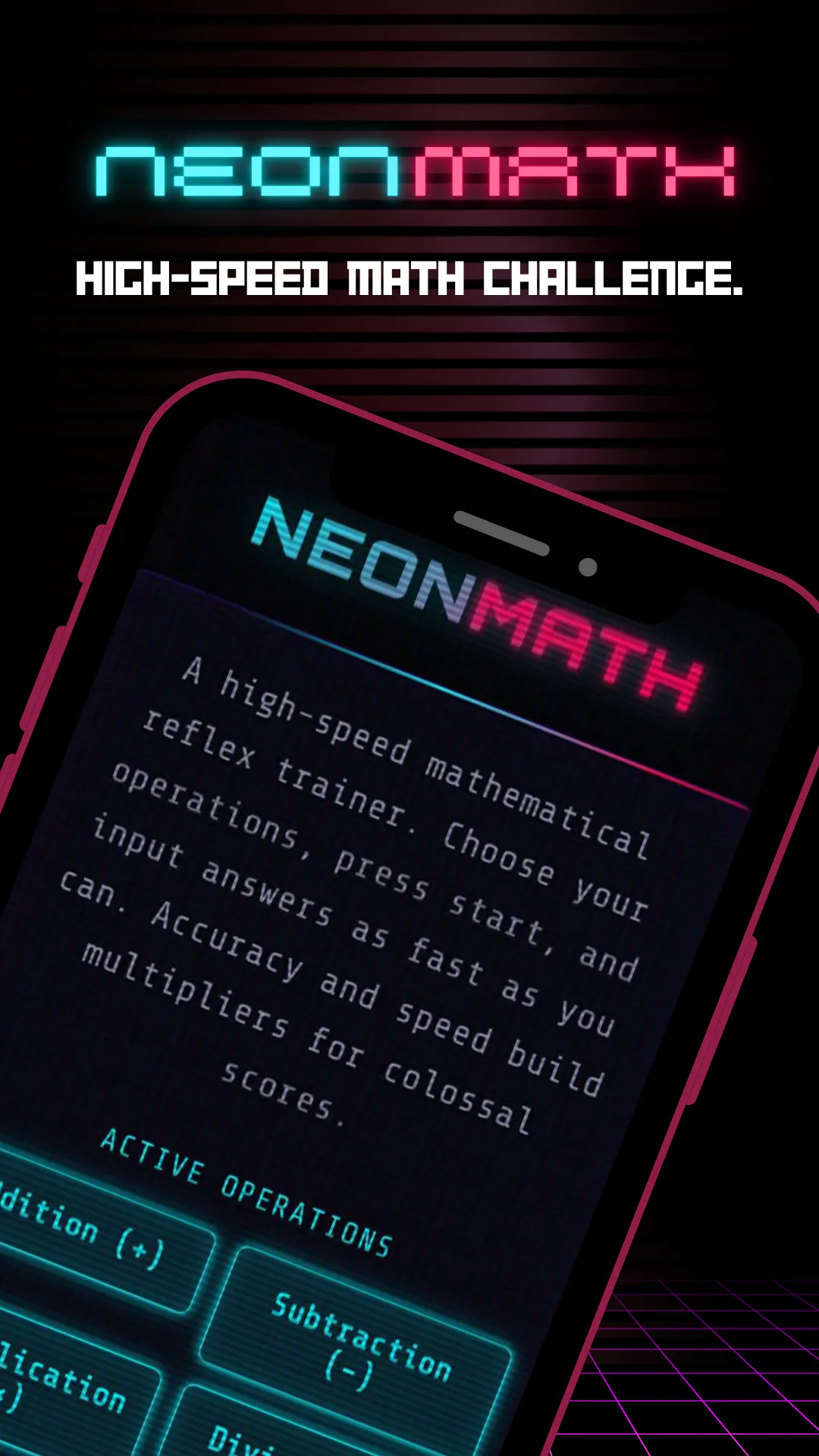 Neon Math: Speed Blitz gallery image