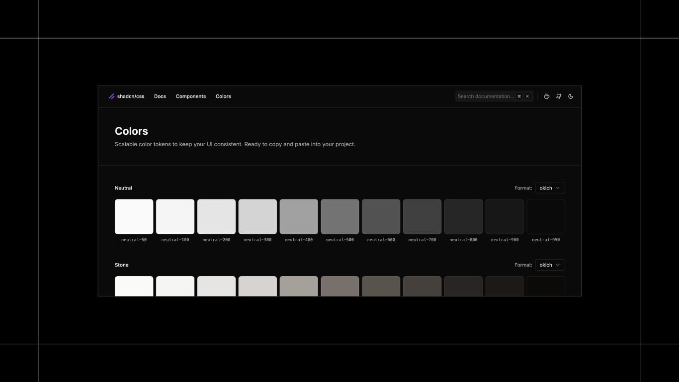 Média shadcn-css - Port de modules CSS de Shadcn / UI 6