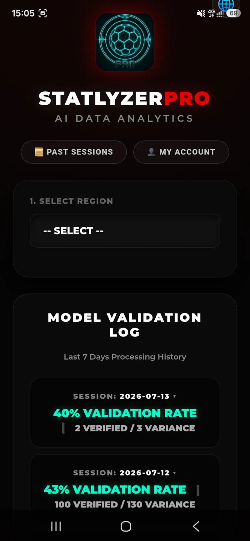 Statlyzer screenshot 5