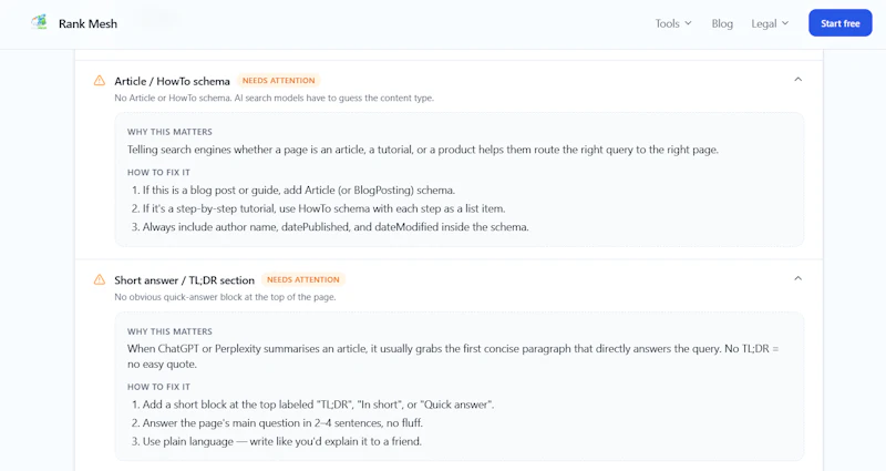 RankMesh screenshot 3