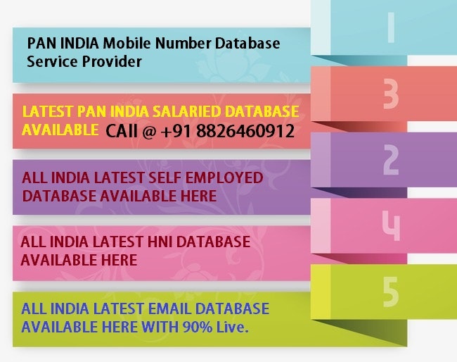 Rajasthan Mobile Number Database service