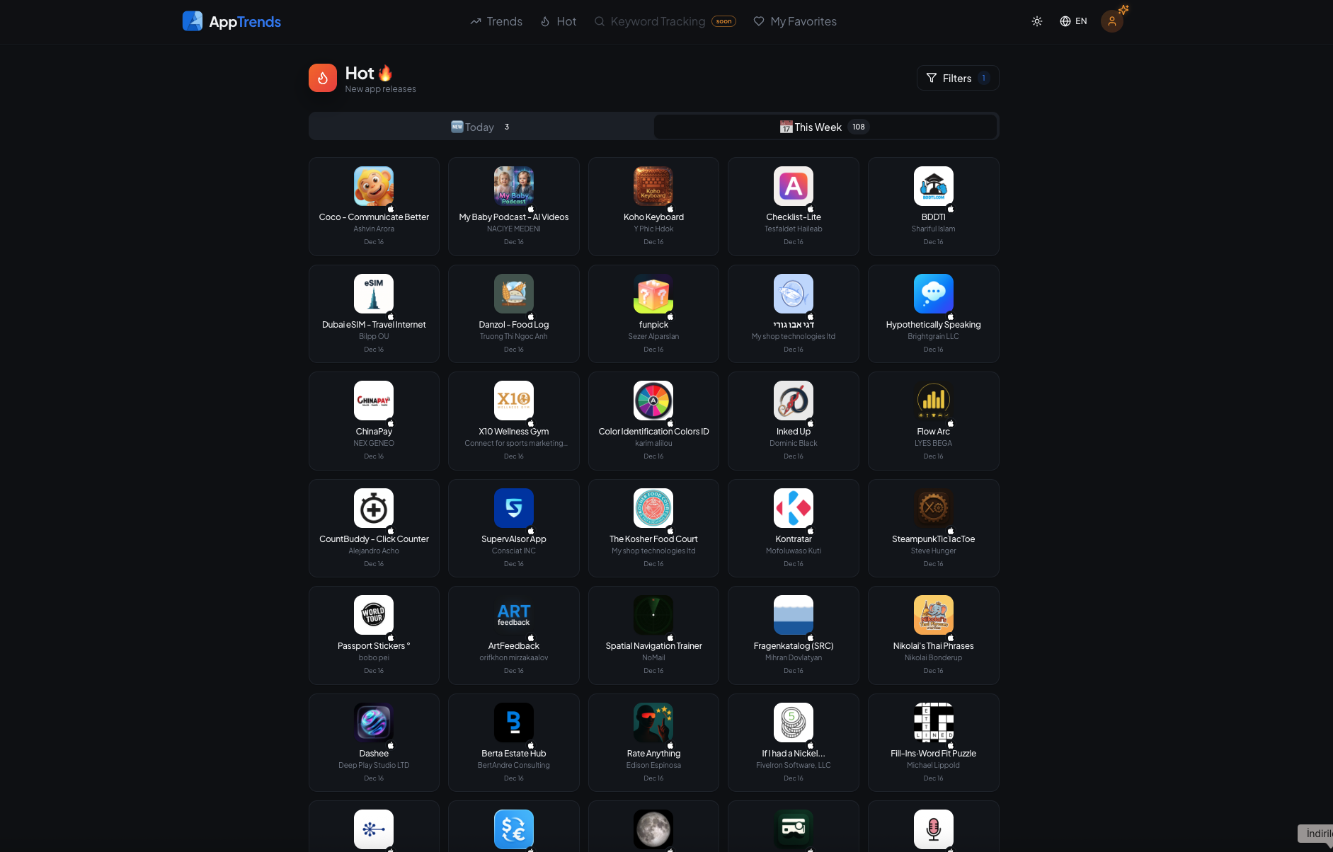 apptrends.io - Screenshot 3 showing product features and functionality