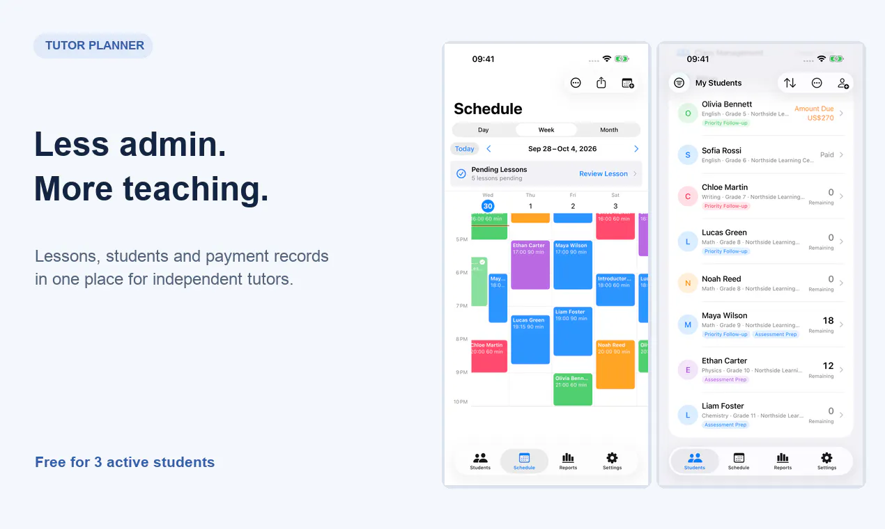 Tutor Planner gallery image