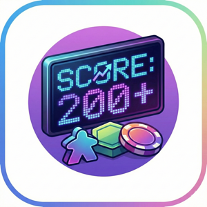 Meeple Score - Product Hunt launch logo and brand identity