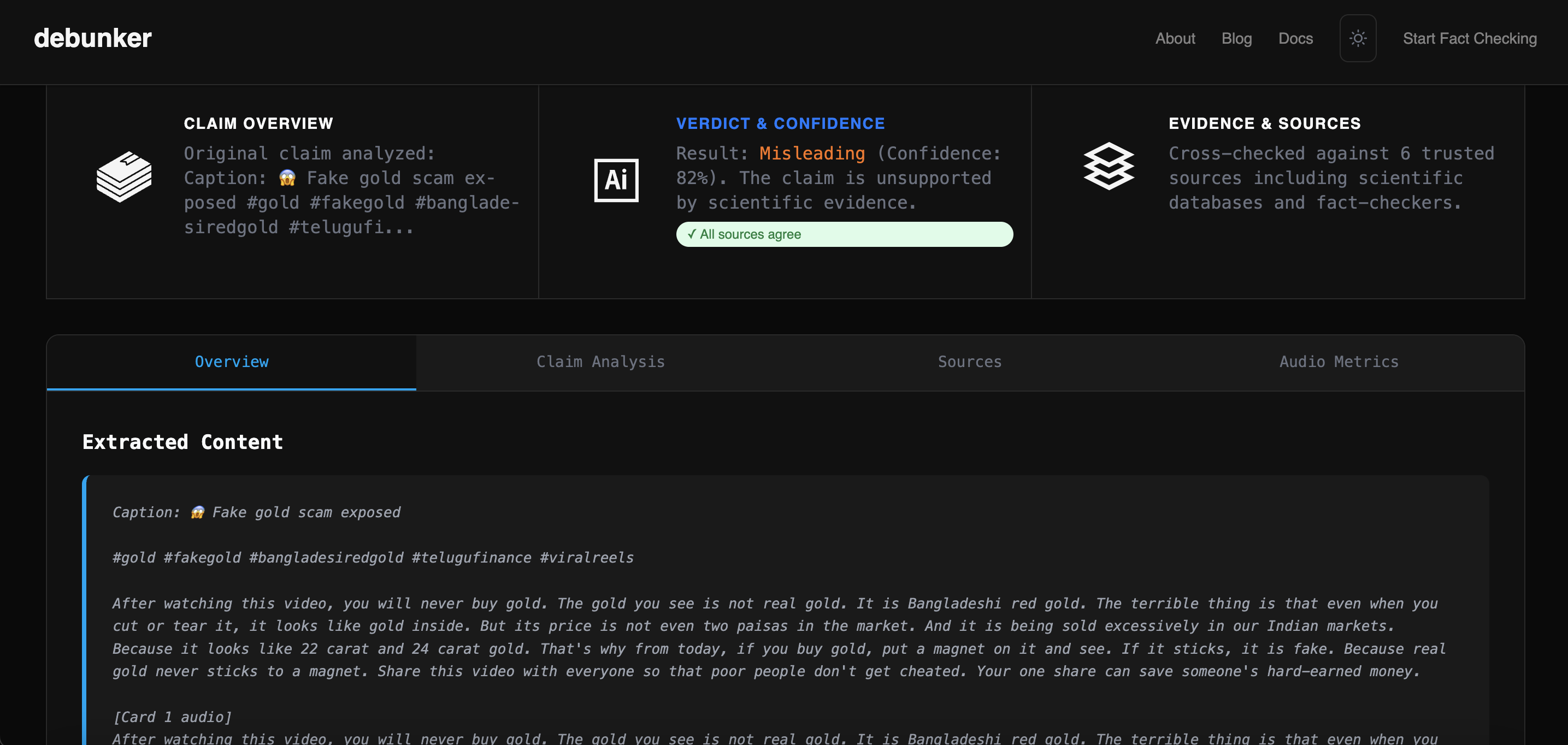 Debunker gallery image