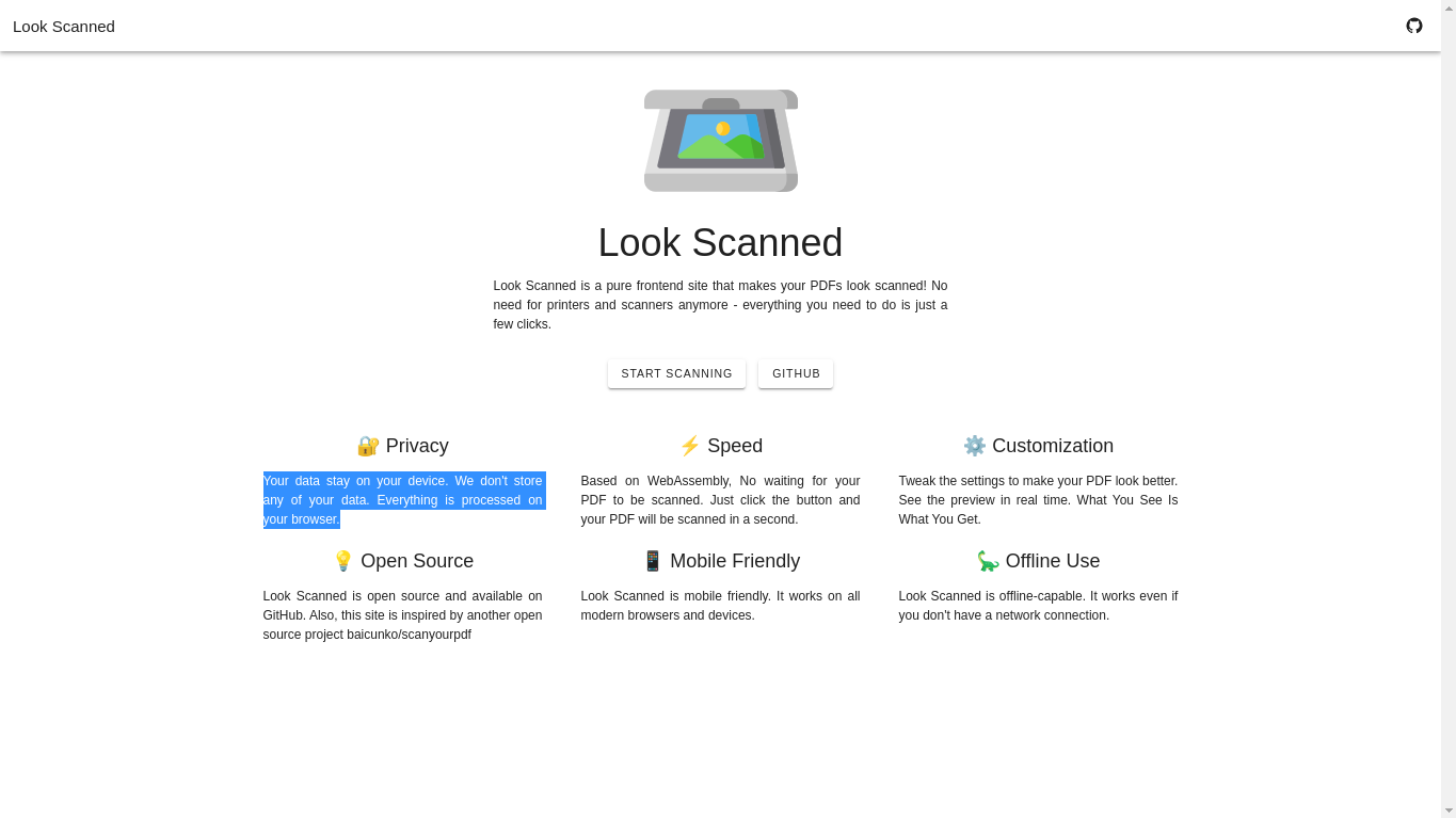 Look Scanned gallery image
