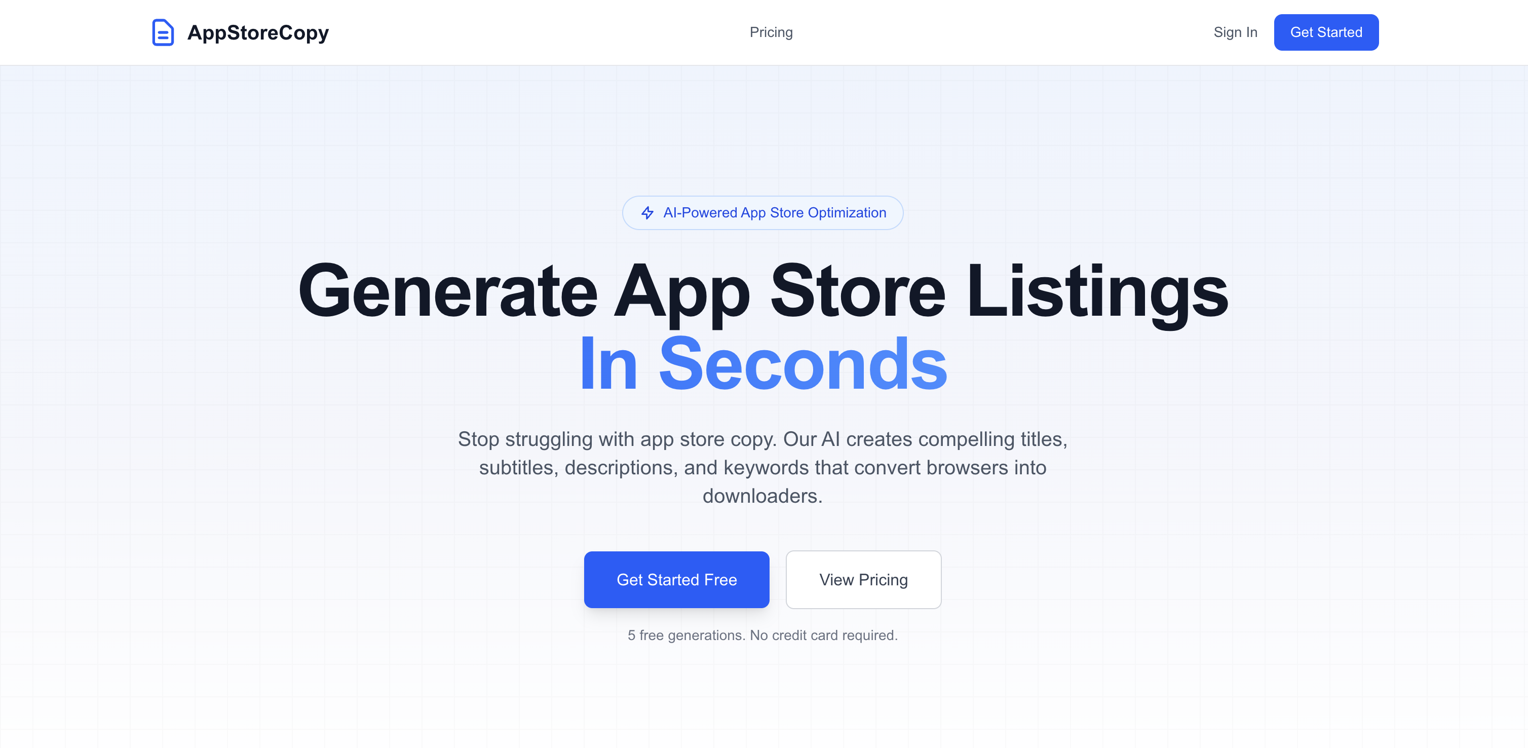 AppStoreCopy gallery image