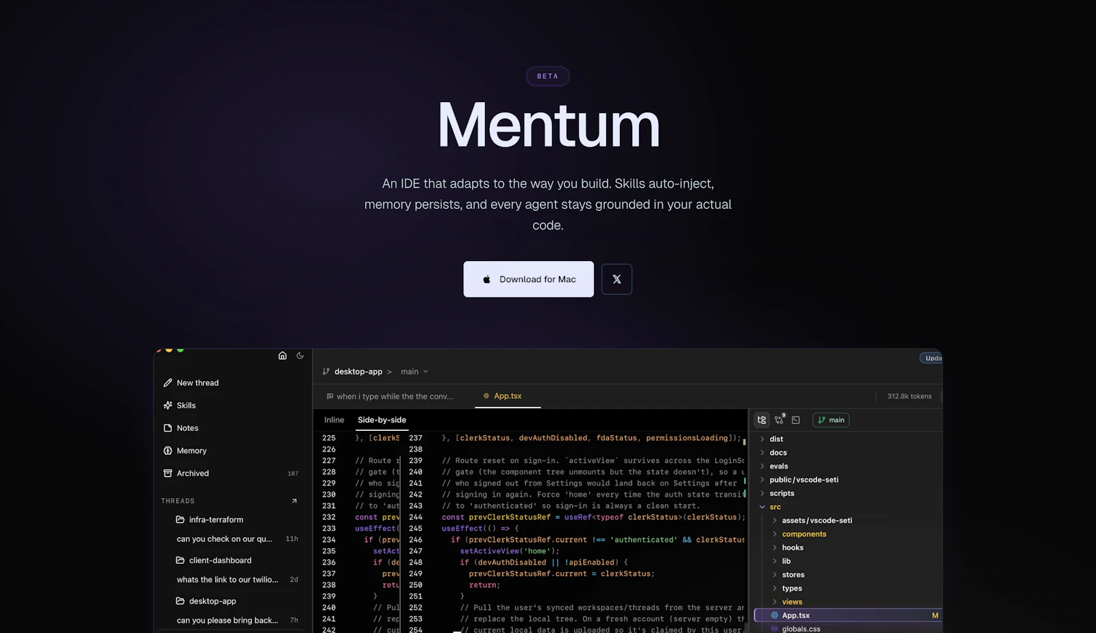 Mentum screenshot 1