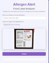 Allergen Alert gallery image