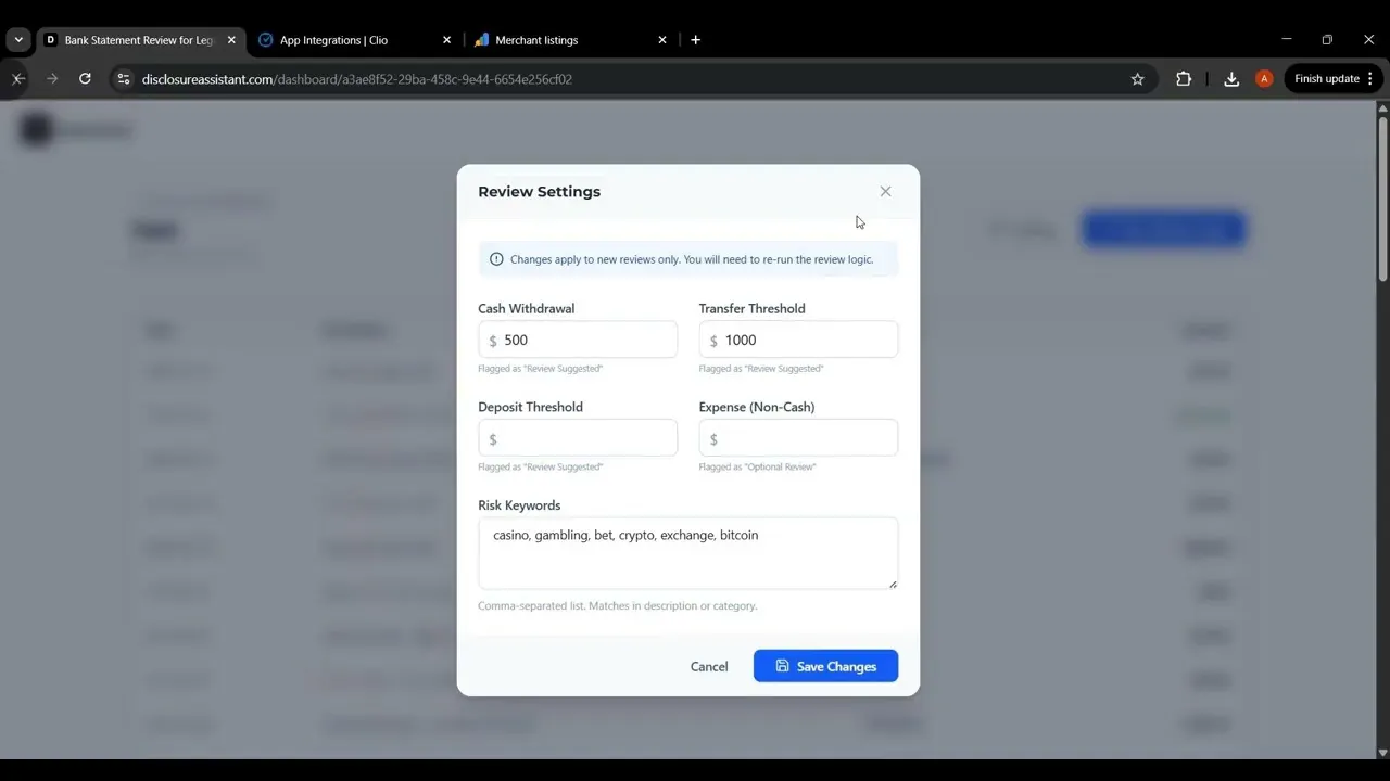 Disclosure Assistant gallery image