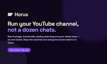 Horus gallery image