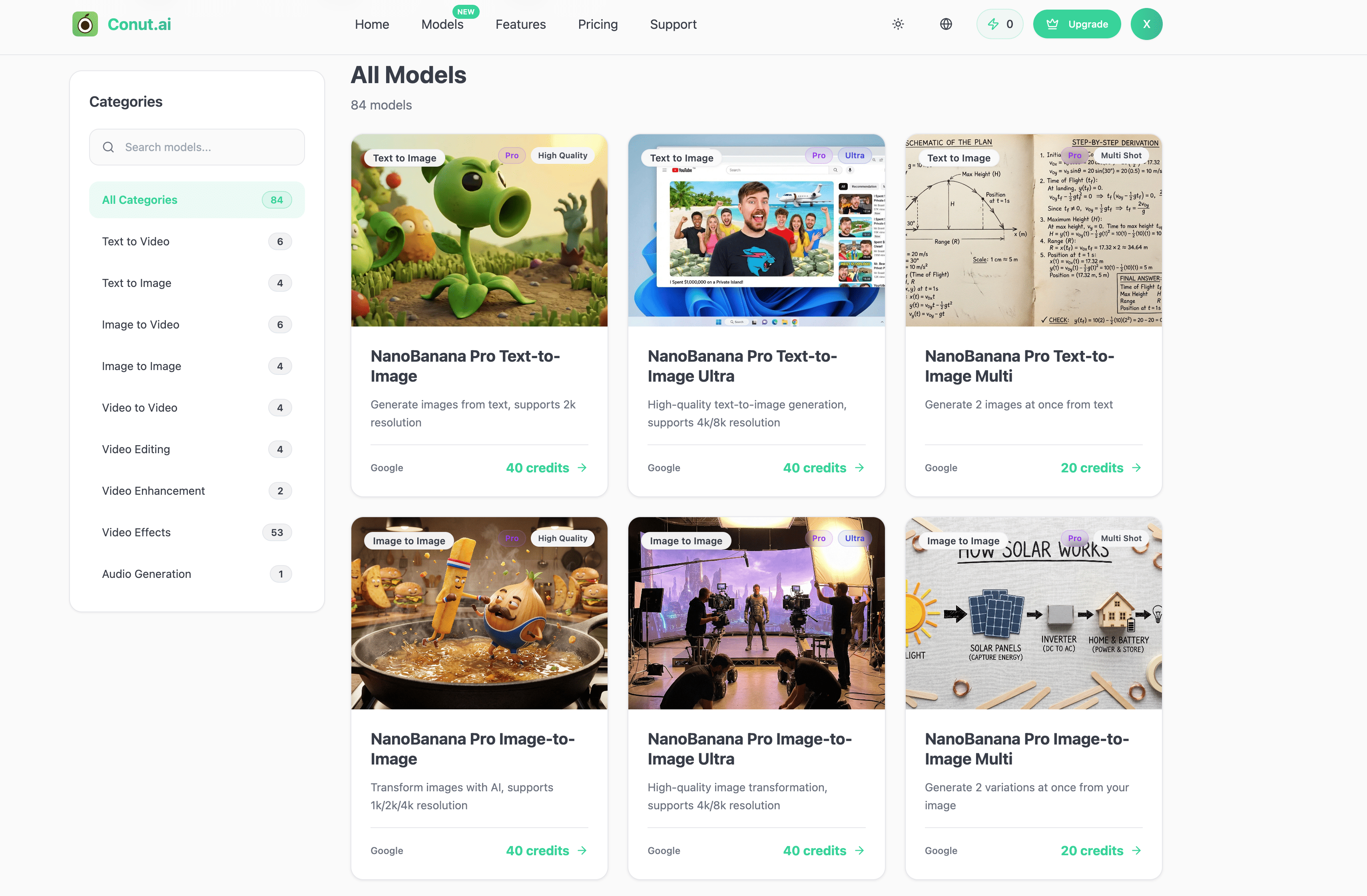 Conut — Creative workflow for AI content gallery image