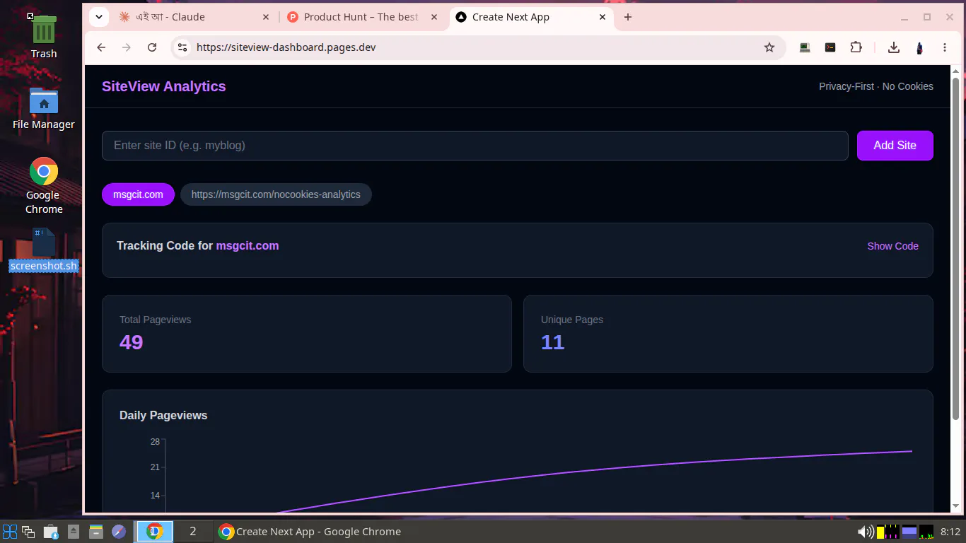 NoCookies Analytics gallery image
