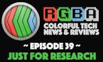 RGBA – #39: Just for Research image