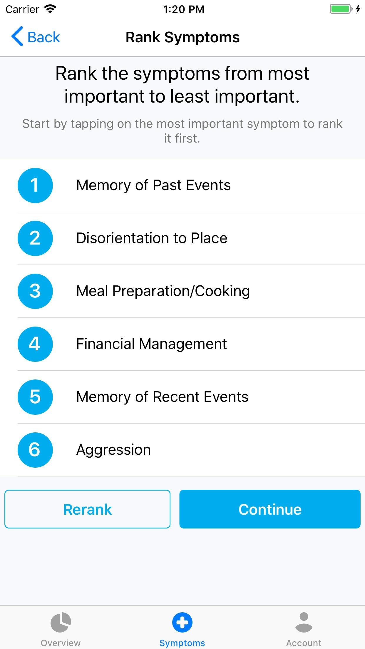 SymptomGuide Dementia gallery image