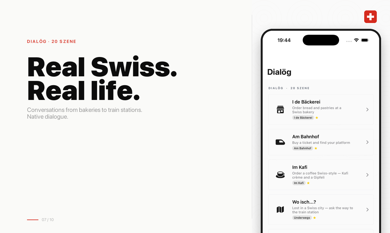 Grüezi - Learn Swiss German gallery image