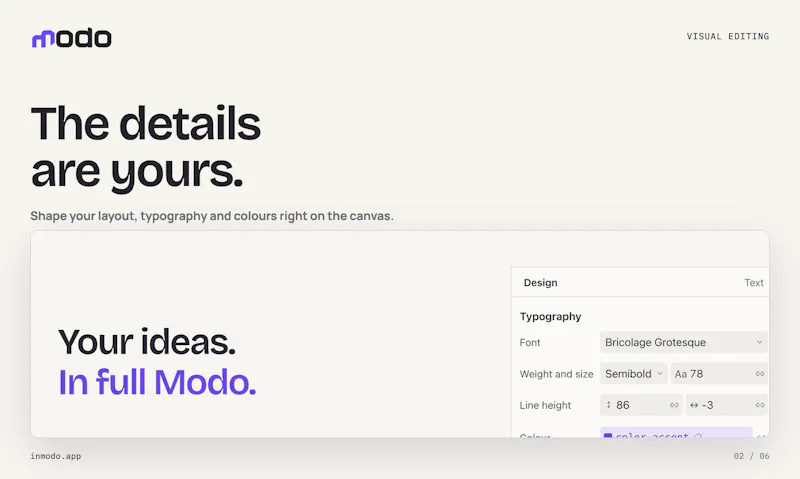 MODO screenshot 2