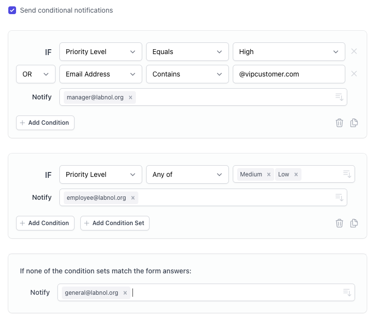 Notificações do Google Forms media 5