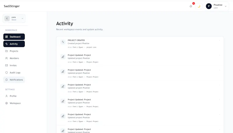SaaSStinger Lite screenshot 7
