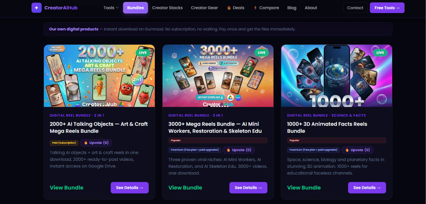 CreatorAiHub 截图 5