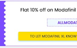 ModafinilXL 25% Discount Offers media 3