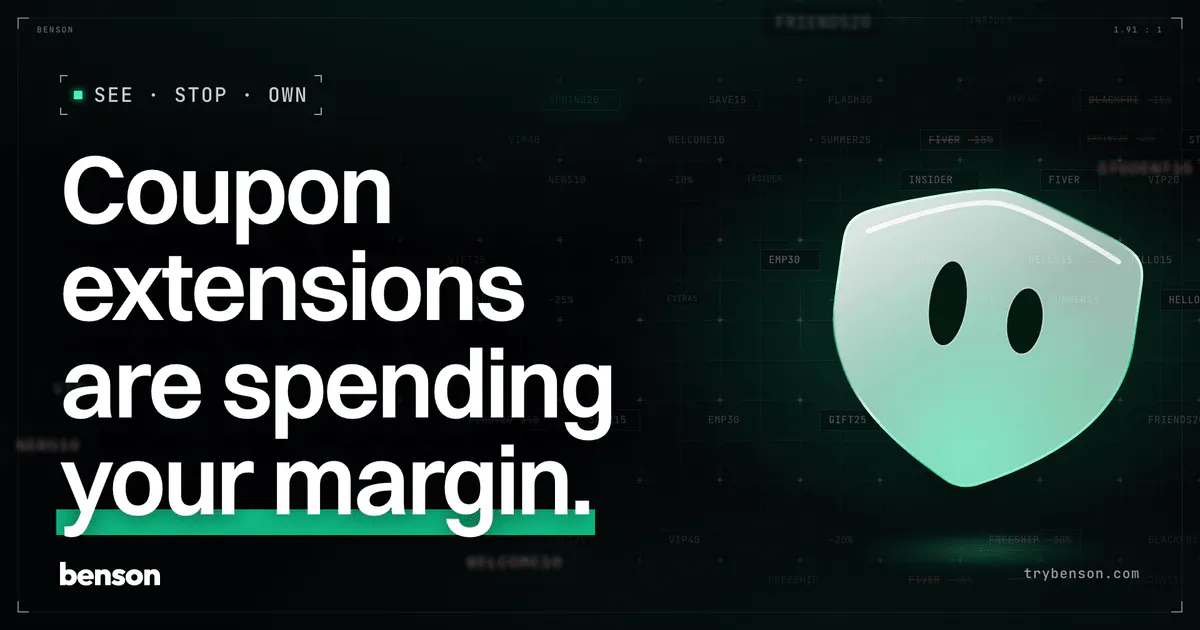 Benson - Block Discount Extensions gallery image