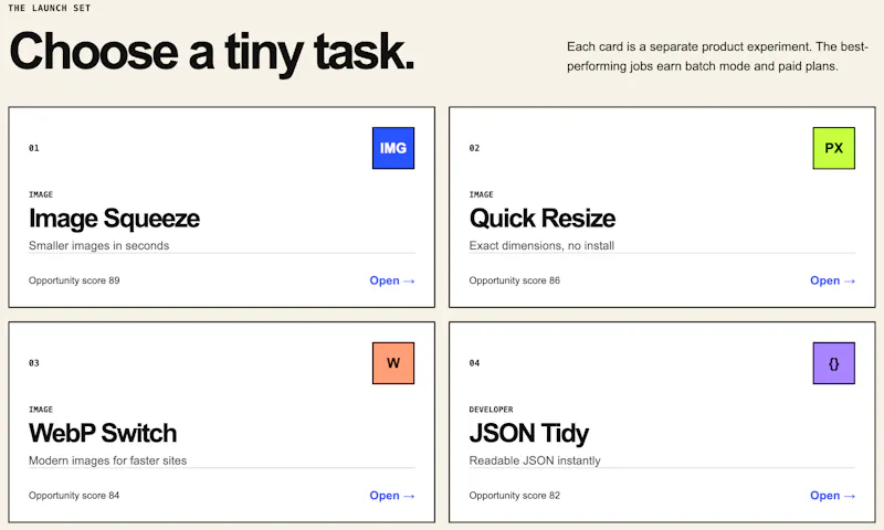 TinyTask Lab screenshot 3