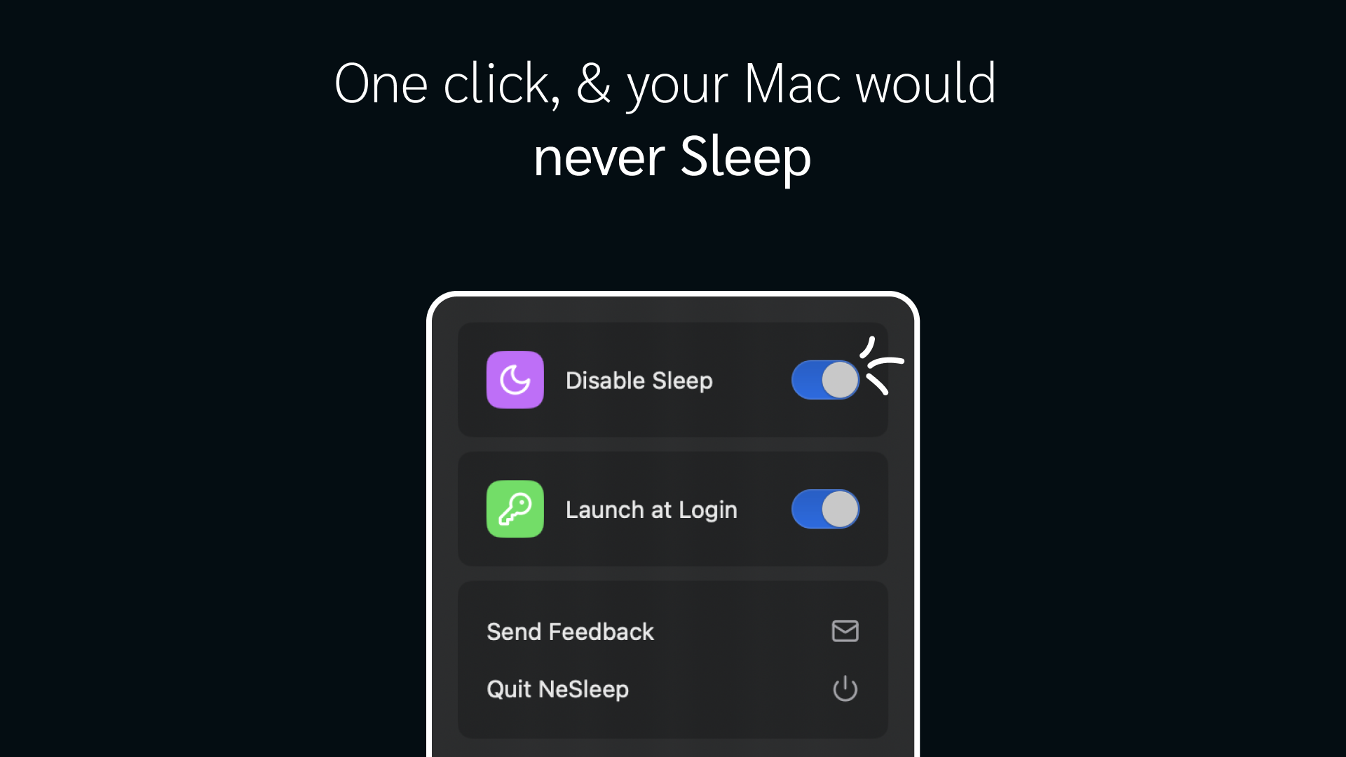 Media Ngủ - Đừng để Mac của bạn ngủ 2