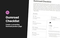 Gumroad Checklist media 1