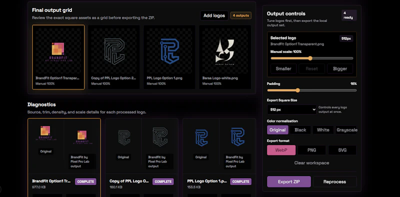 BrandFit By Pixel Pro Lab screenshot 2