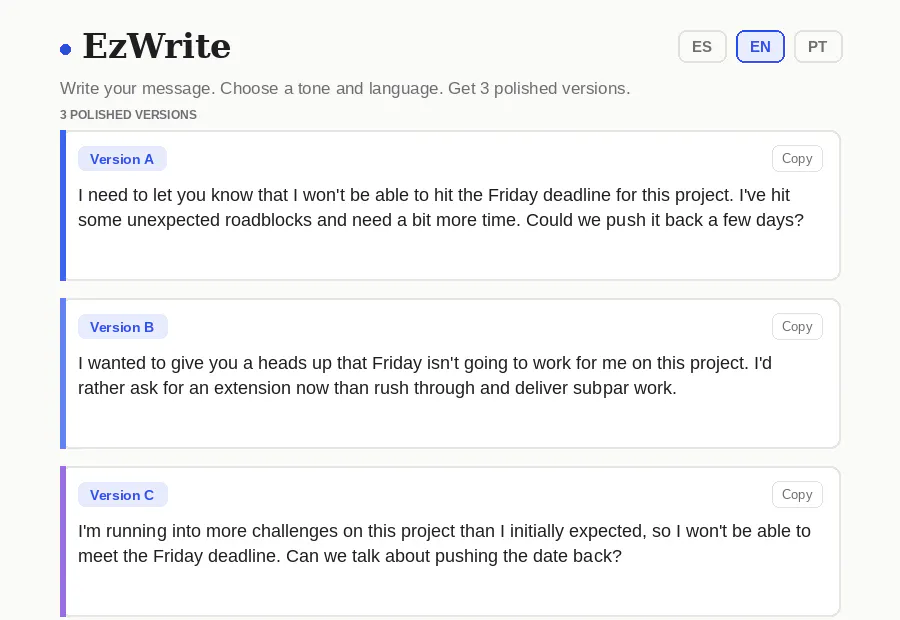 EzWrite gallery image