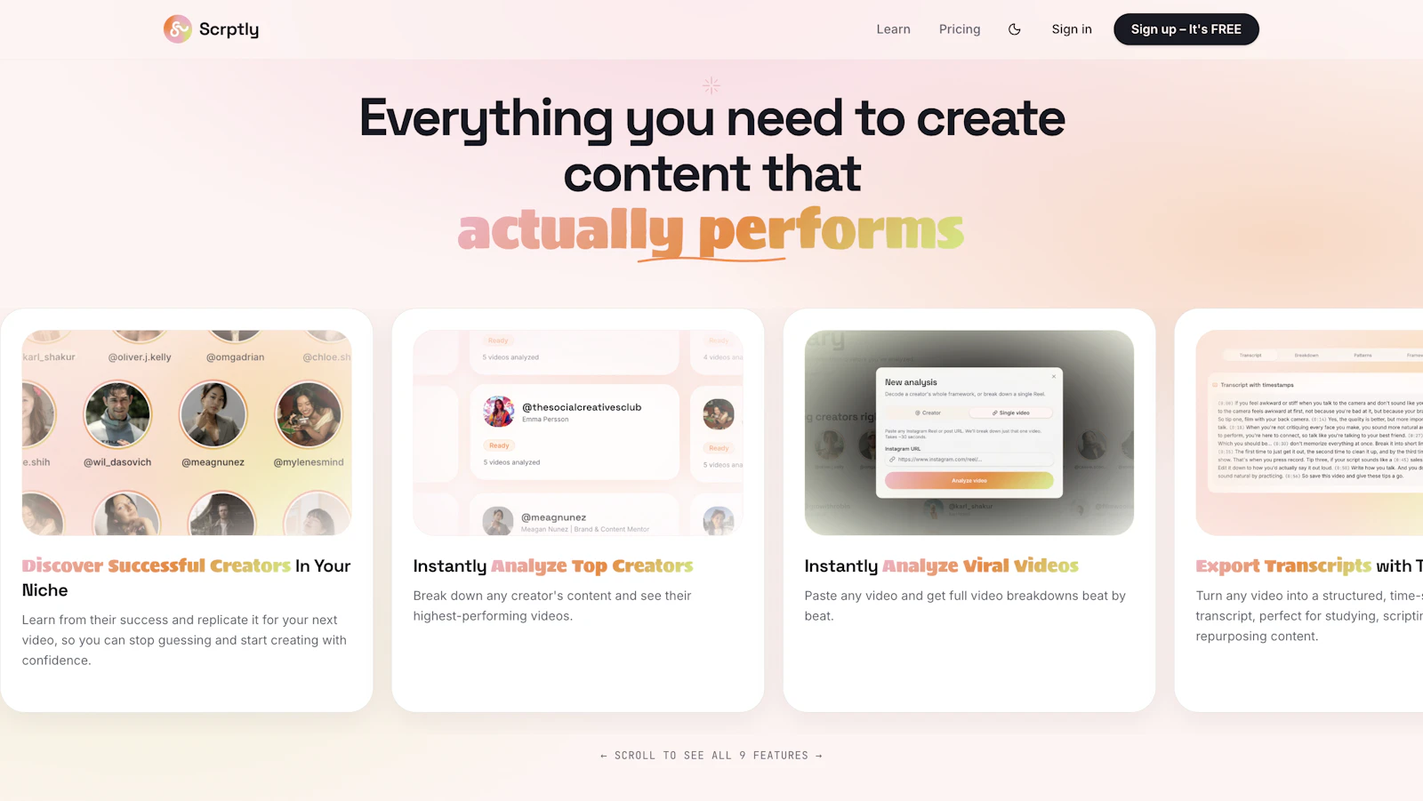 Scrptly  screenshot 2