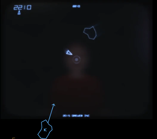 Behind Asteroids — The Dark Side