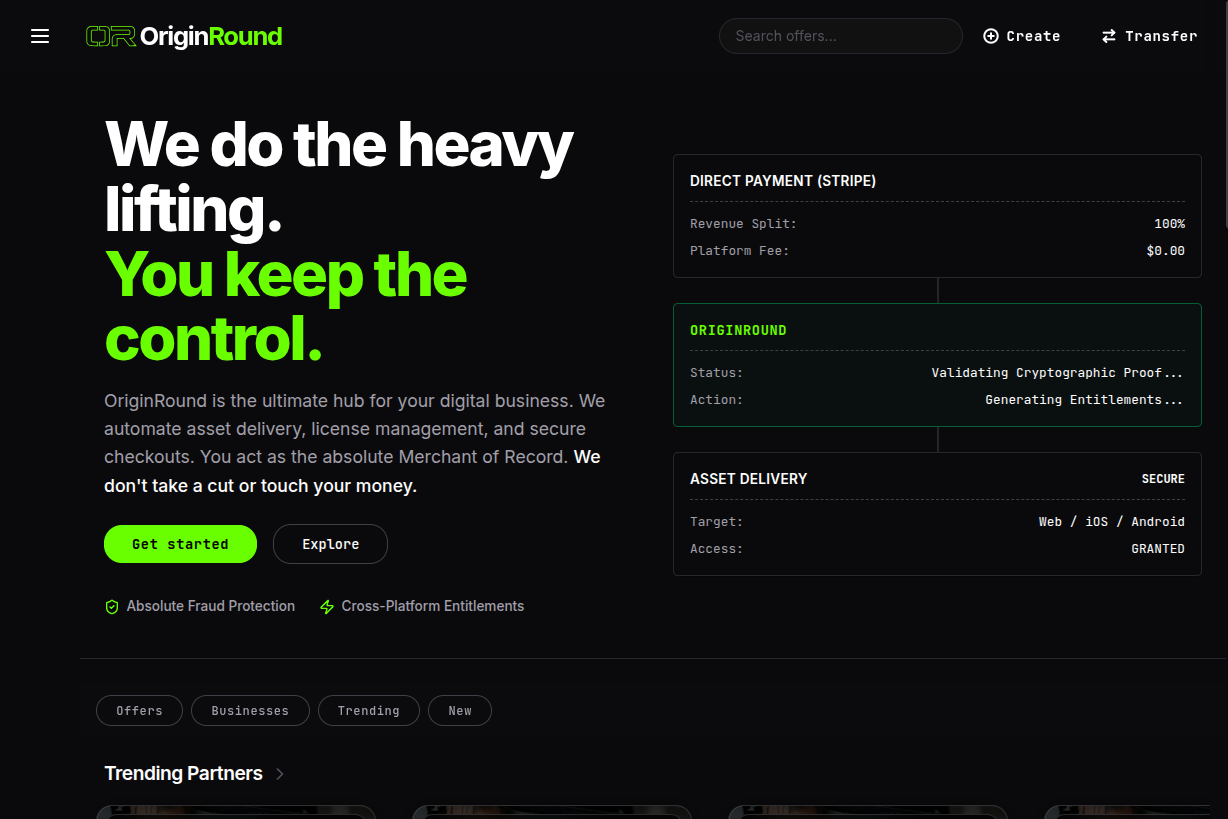 OriginRound gallery image