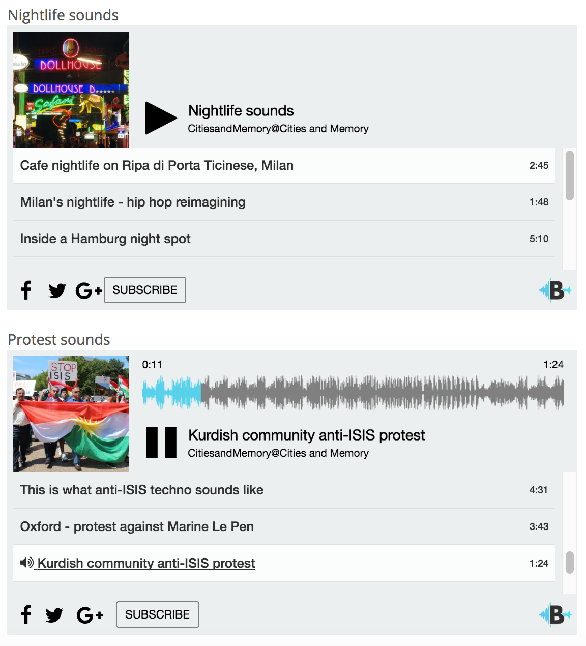 Cities and Memory gallery image